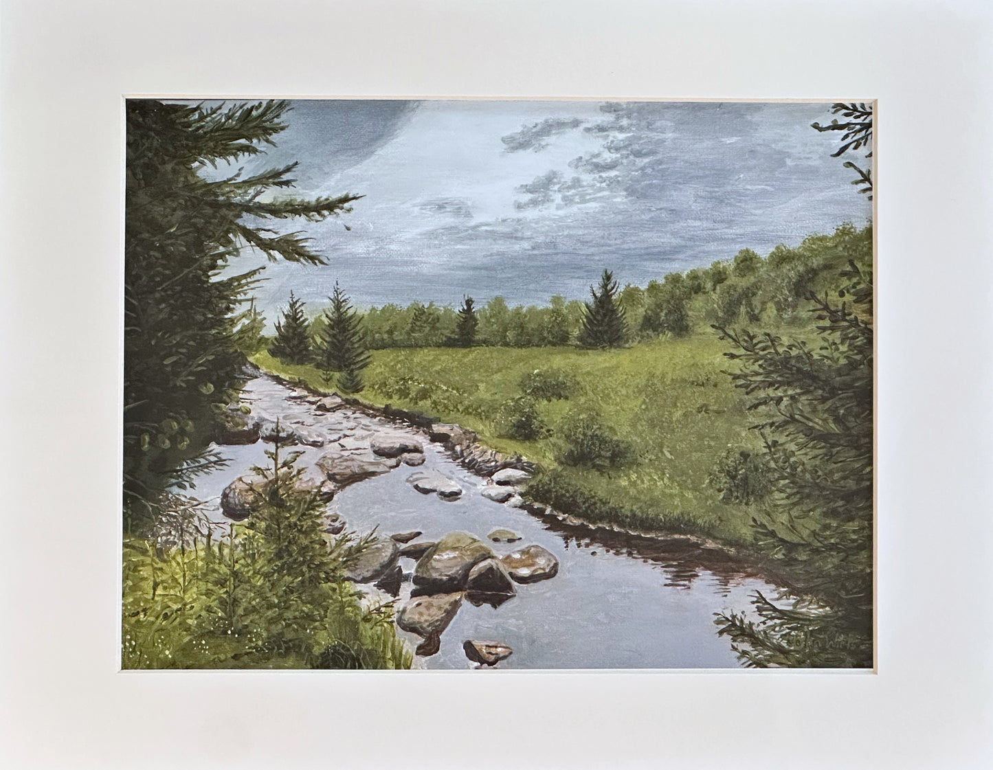 Print-Red Creek #1