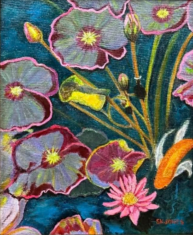 Meandering Through Blooming Dreams