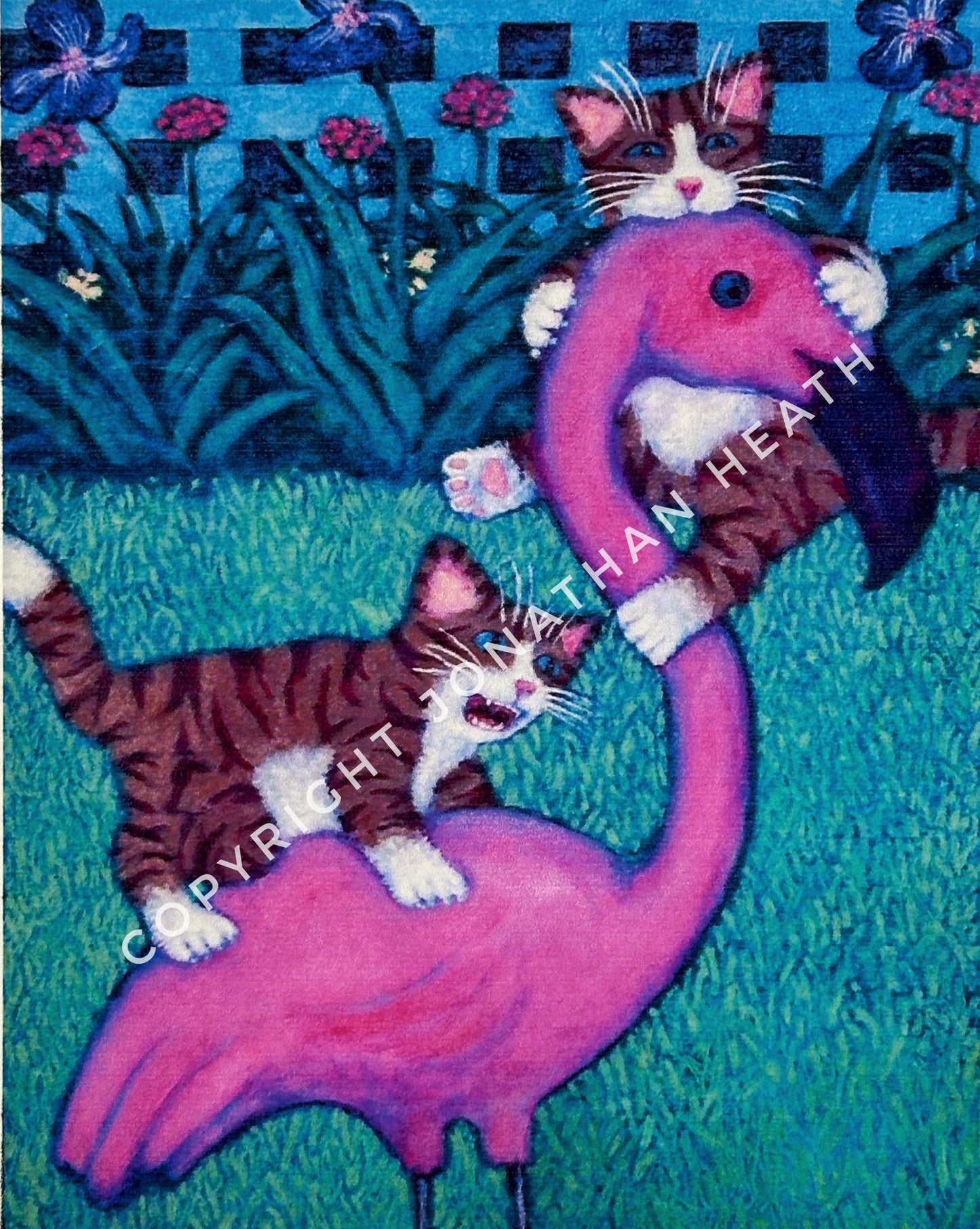 Flamingo Kitties