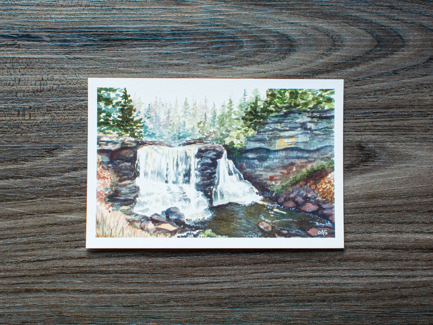 Blackwater Falls in Autumn Print: 10" x 8"