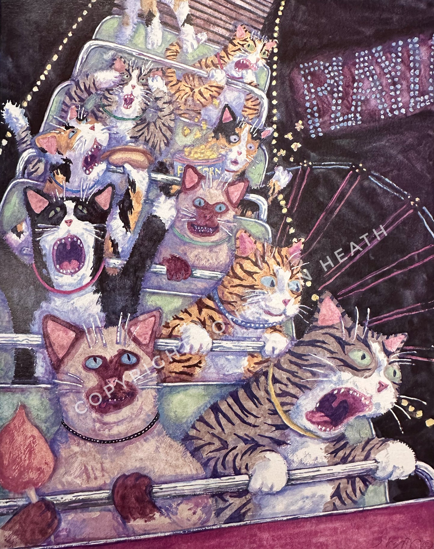 Roller Coaster Cats