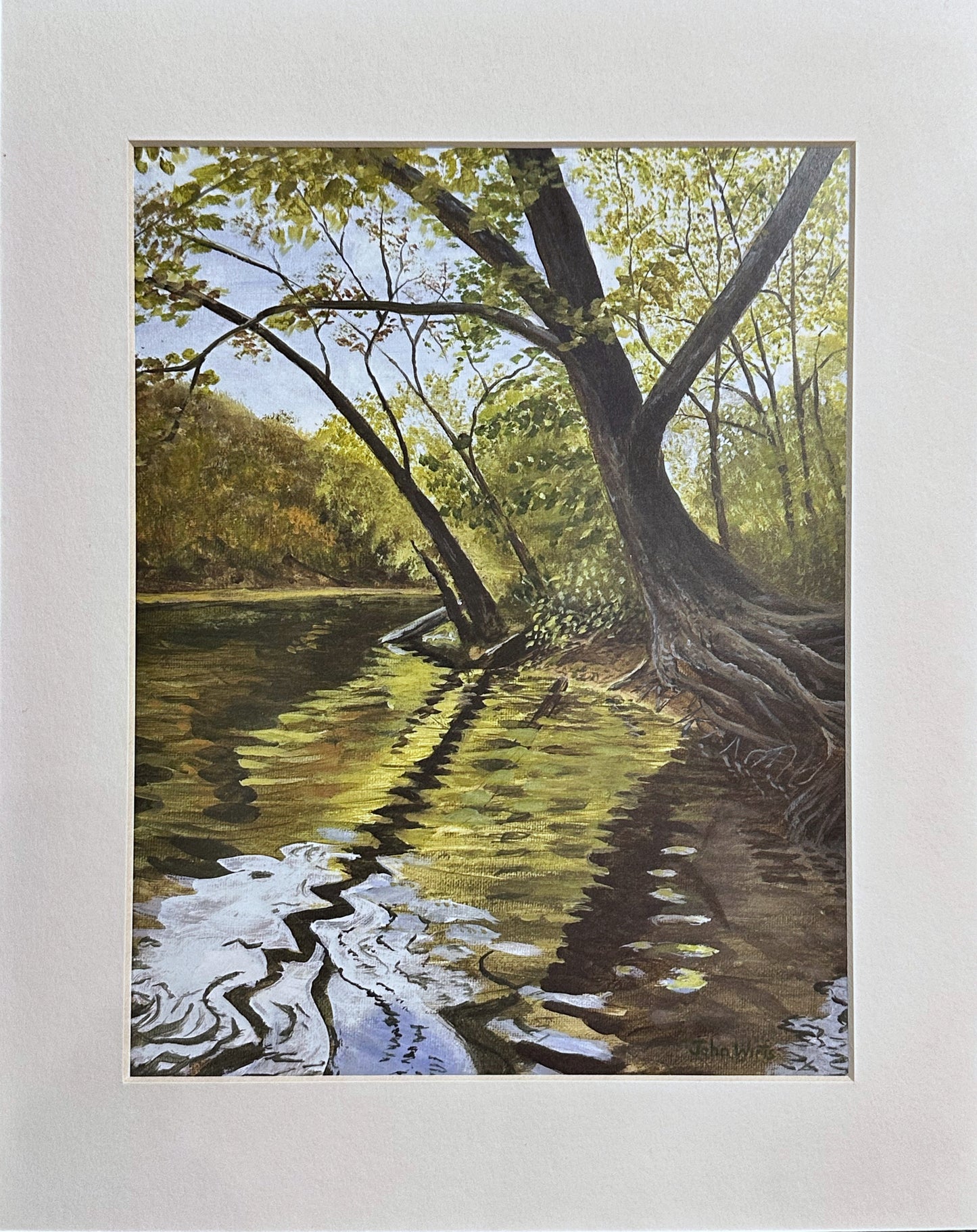 Print-Elk River Reflections