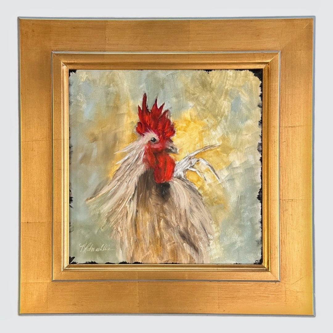 White Rooster