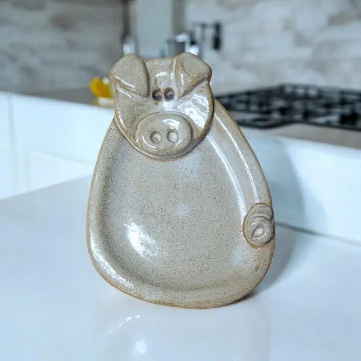 Petunia the Pig Spoon Rest