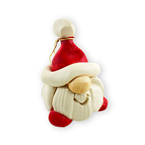 Santa Gnome Ornament