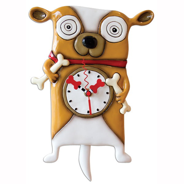 Roofus Dog Pendulum Clock