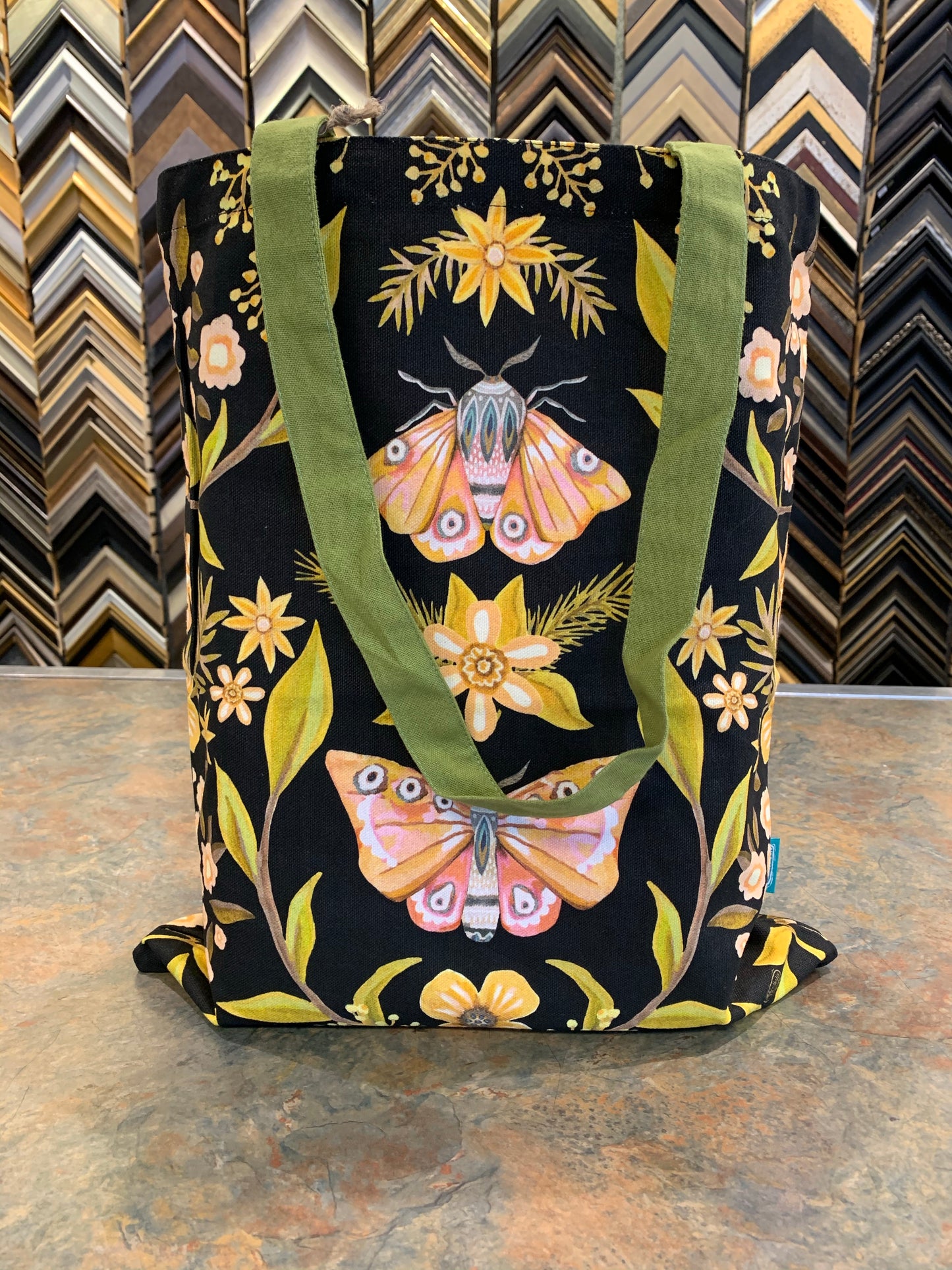 Moth Canvas Tote