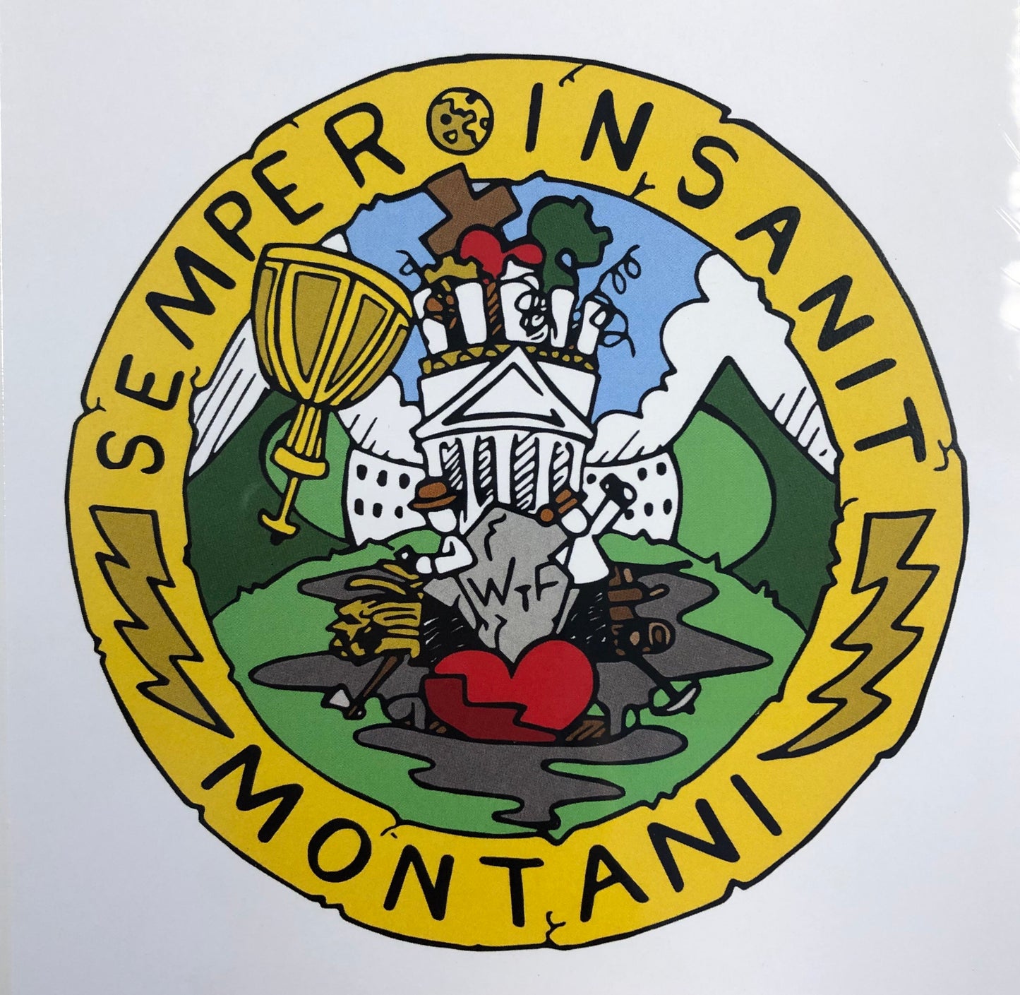 Montani Semper Insanti Art Print