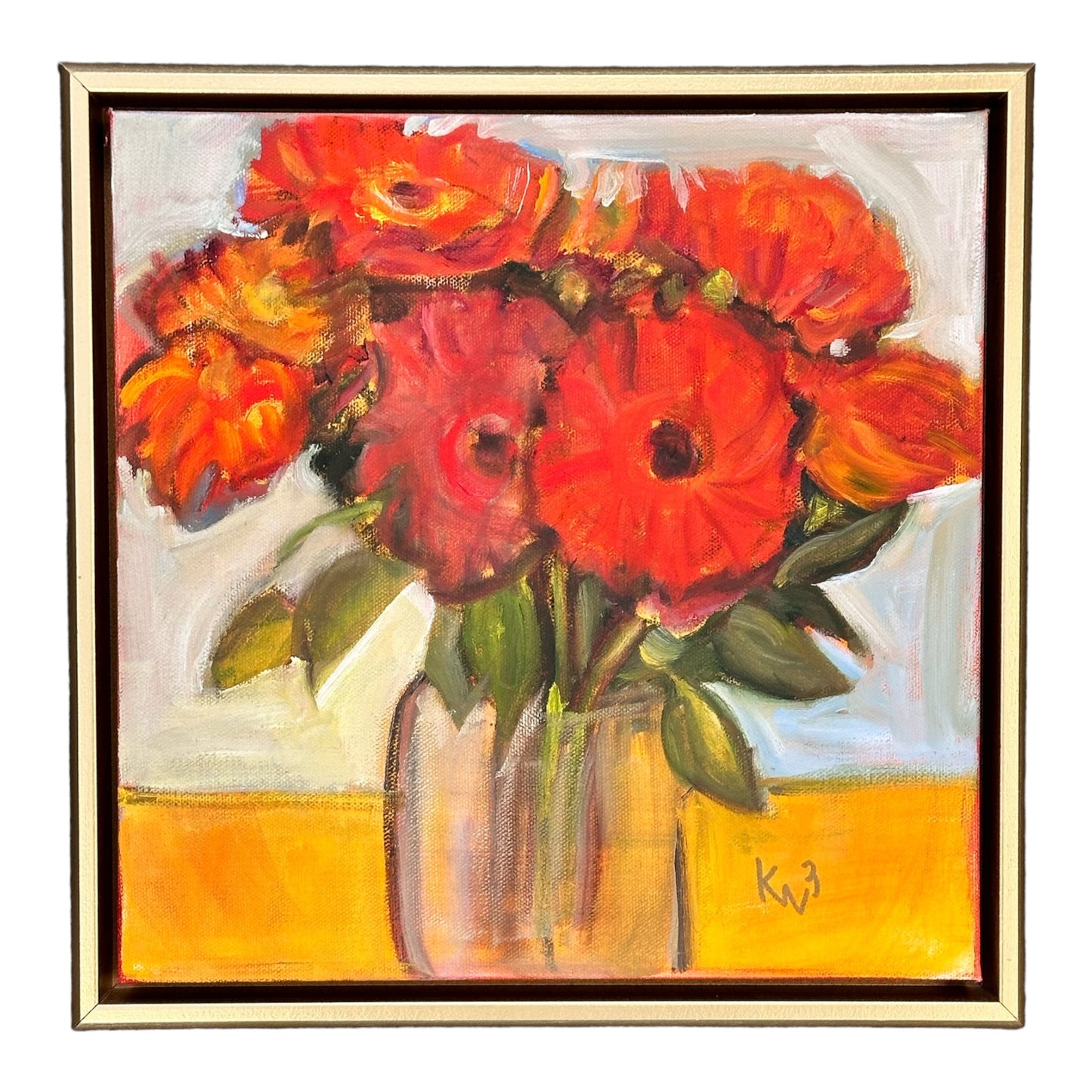 Vase of Poppies