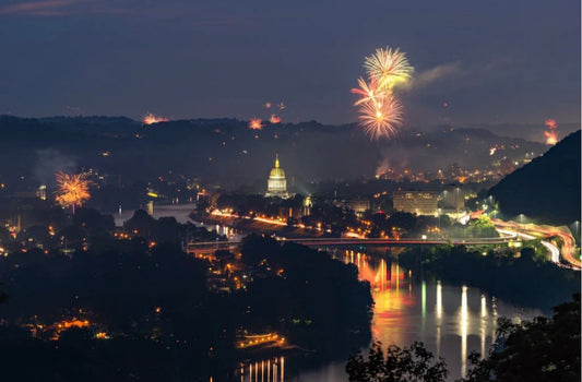 Fireworks over the Capitol