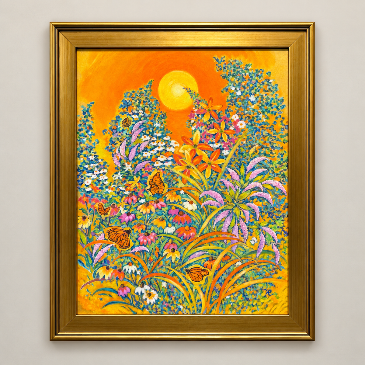 Golden Monarch Morning