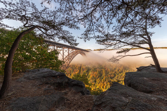 Bridge Buttress Autumn Views - New River Gorge National Park, October 2023