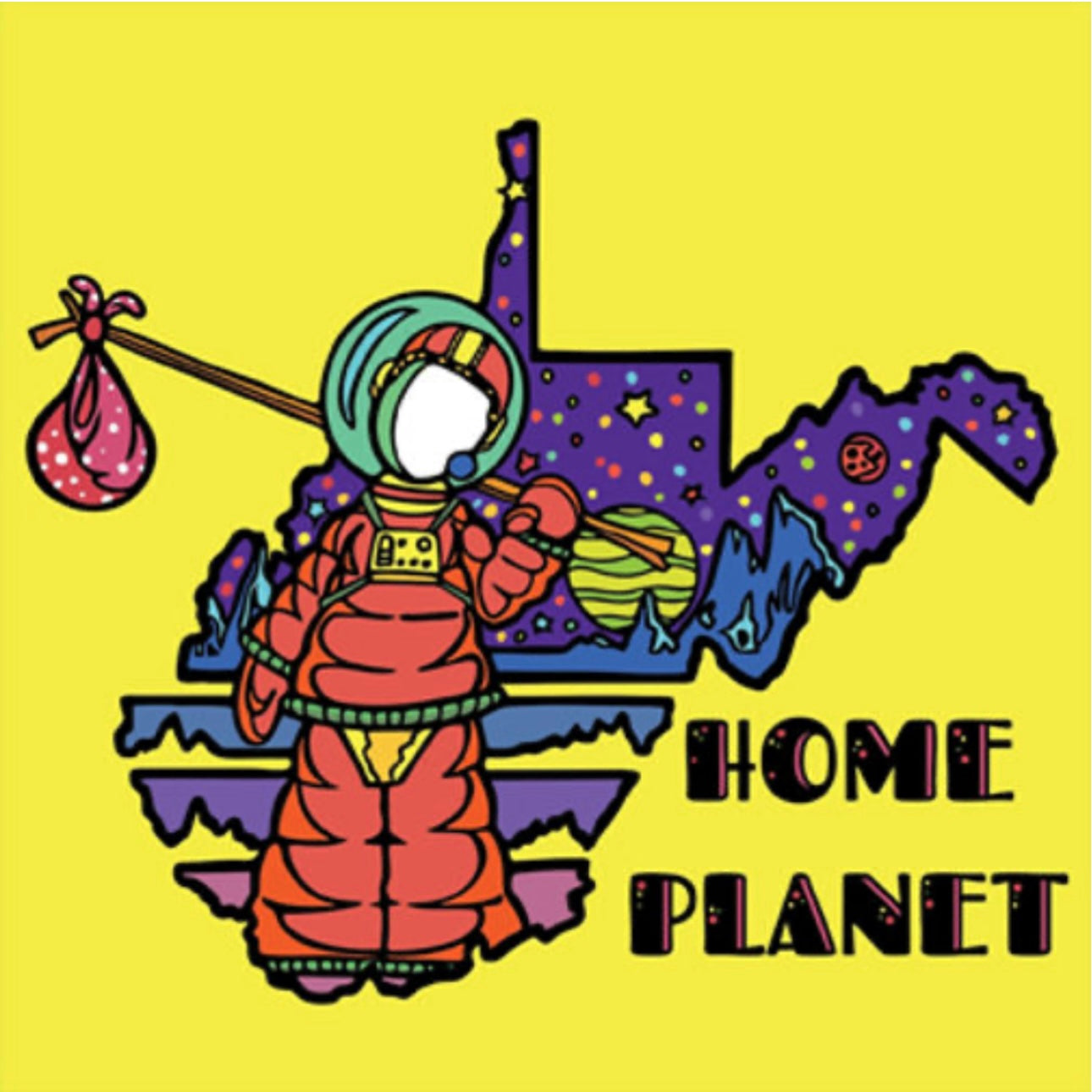 Home Planet Print