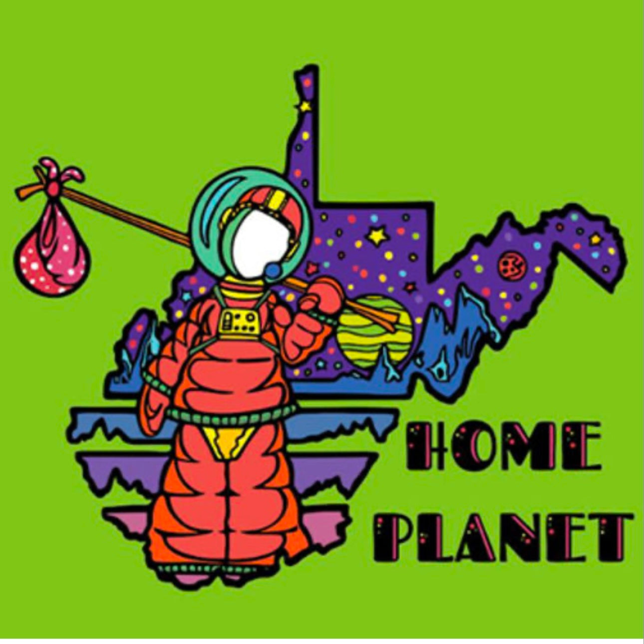 Home Planet Print