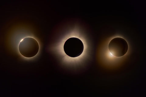 Solar Eclipse and Diamond Rings