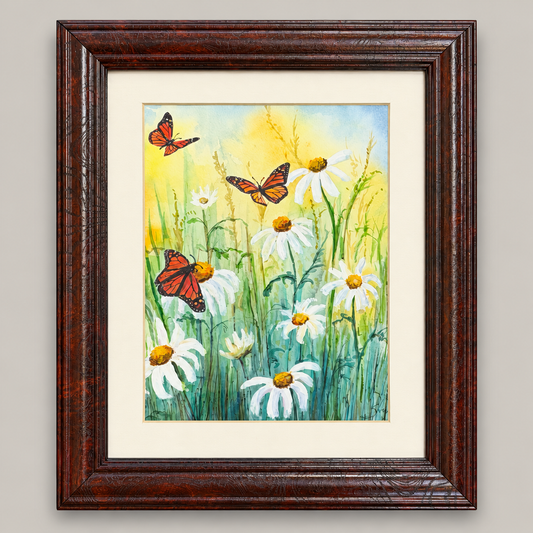 Butterflies & Daises