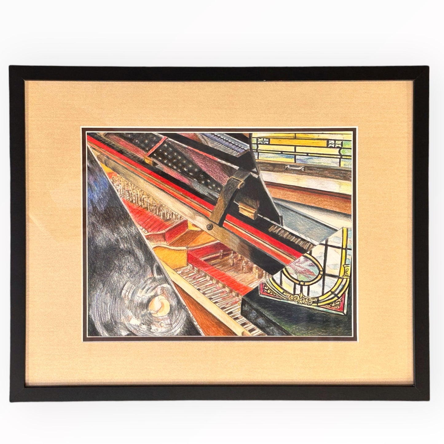 Reflections Outside a Baby Grand