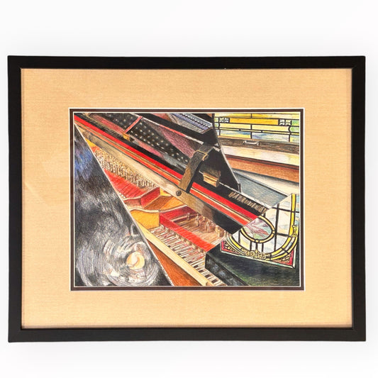 Reflections Outside a Baby Grand