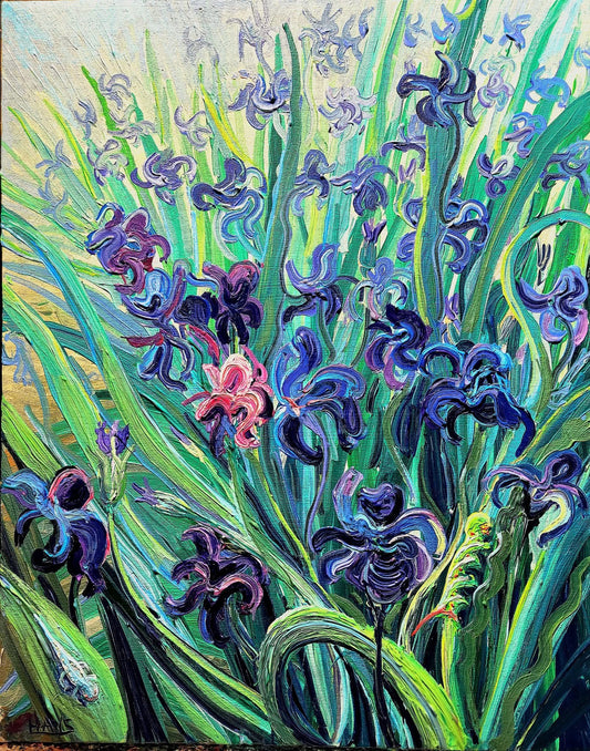 Life Among the Purple Irises