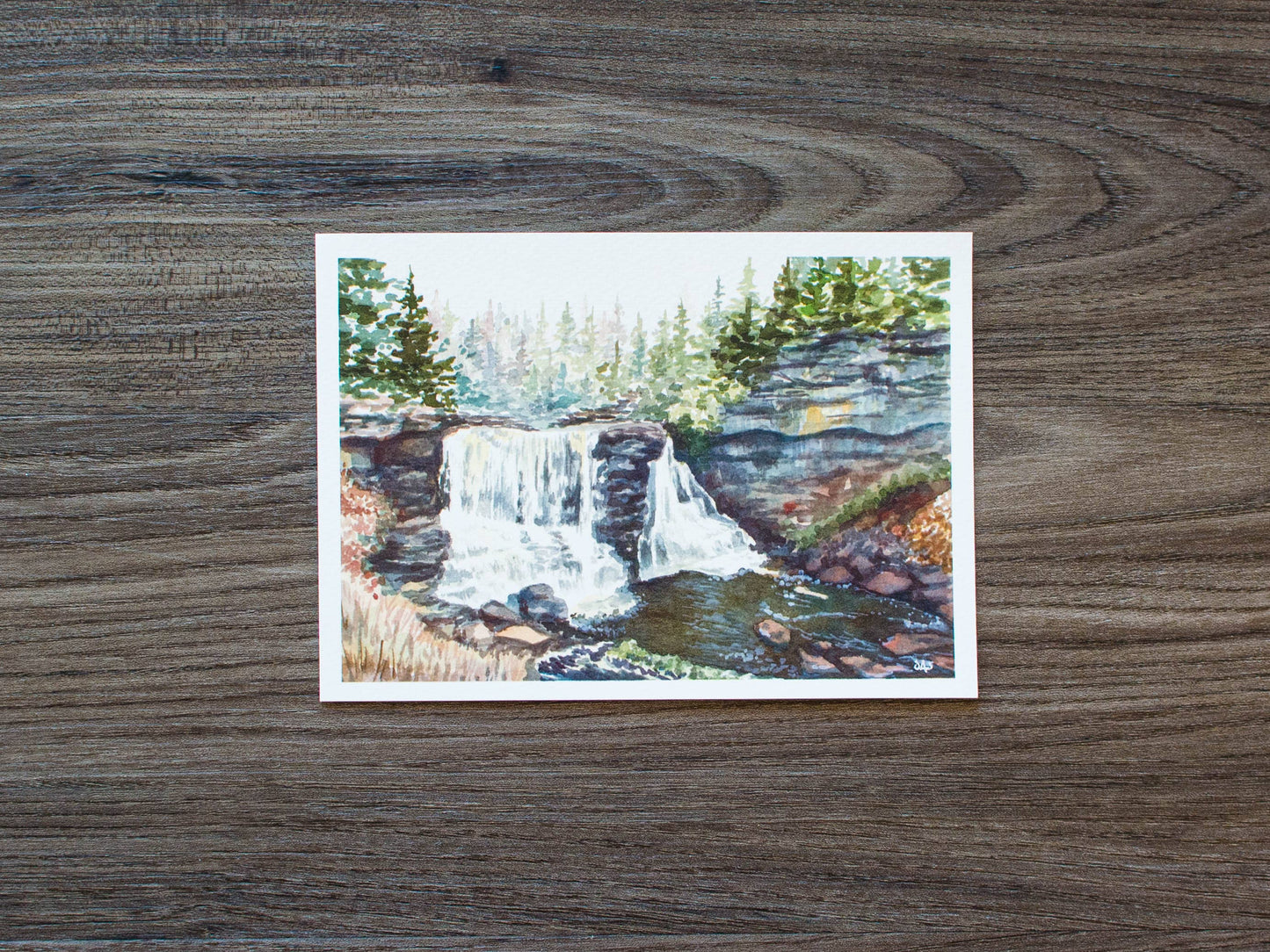Blackwater Falls in Autumn Print: 10" x 8"