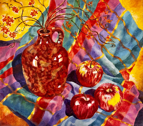 Still Life with Apples & Bittersweet