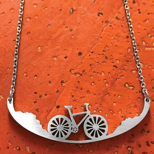 Bicycle Necklace