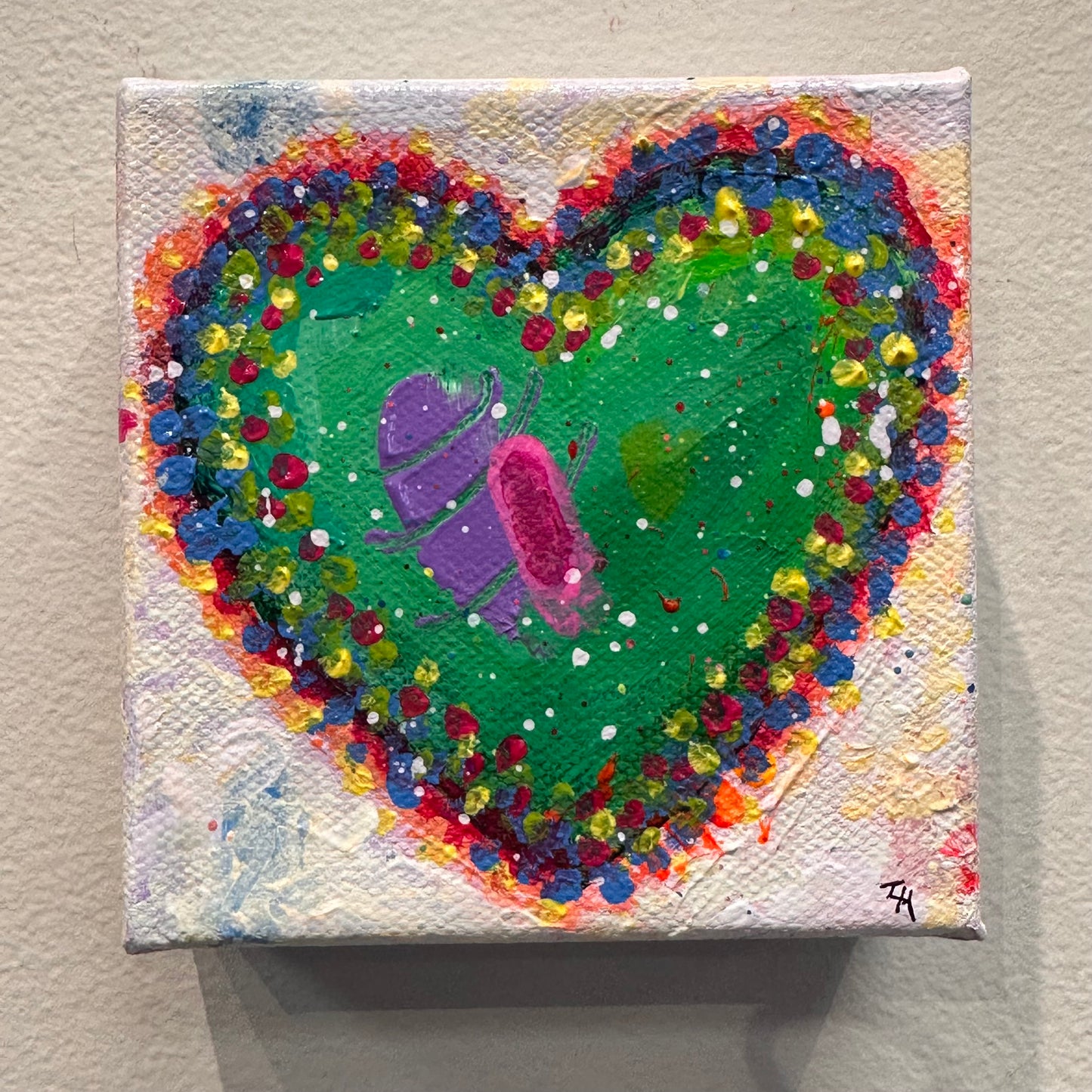 Heart Canvas 138/26