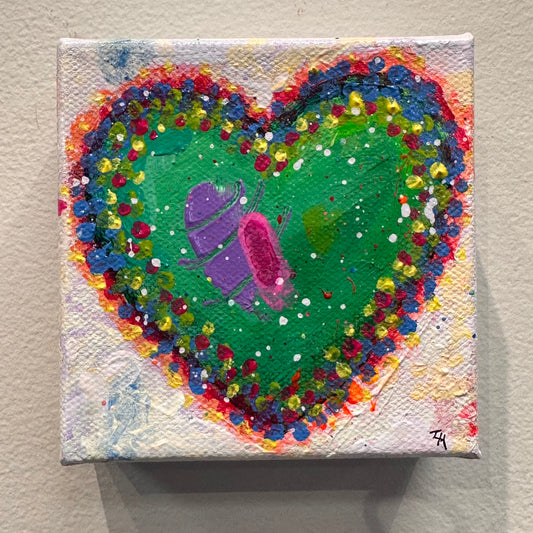 Heart Canvas 138/26