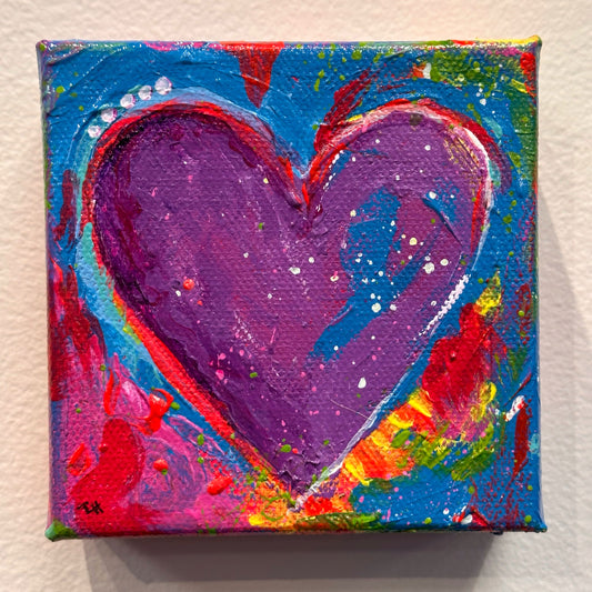 Heart Canvas 126/26