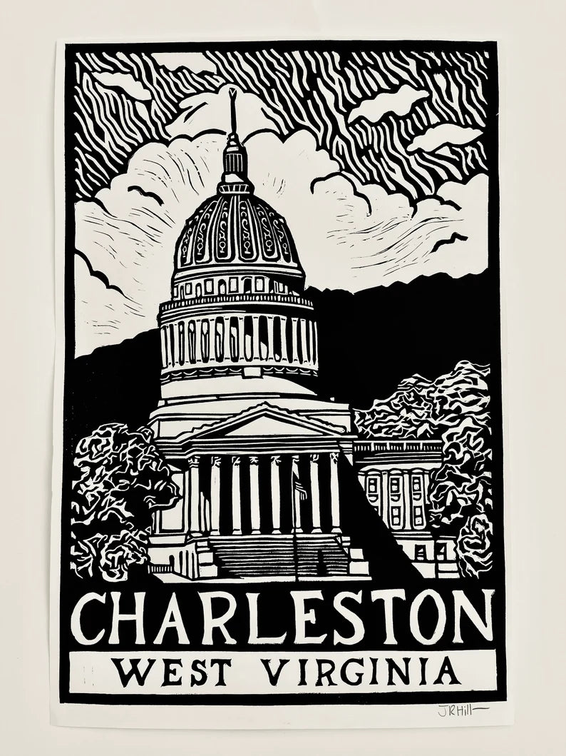 WV State Capitol Print