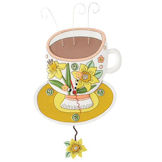 Cuppa Joy Pendulum Clock