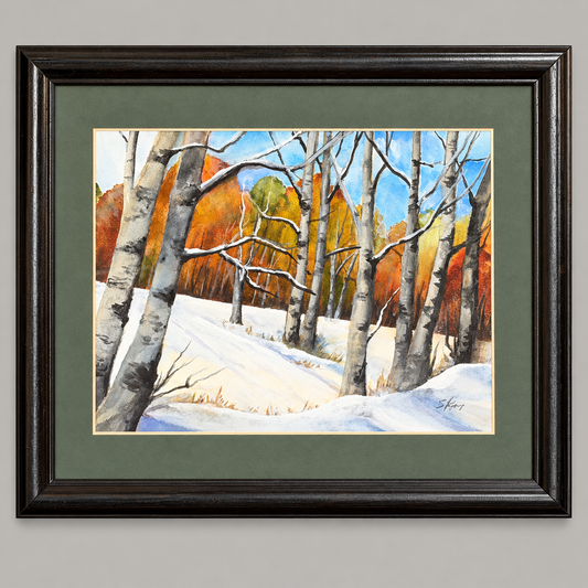 Winter Birches