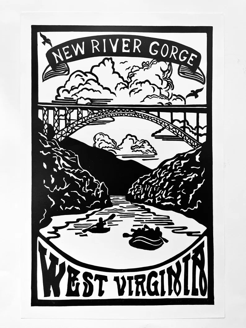 New River Gorge Print