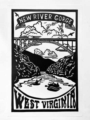 New River Gorge Print