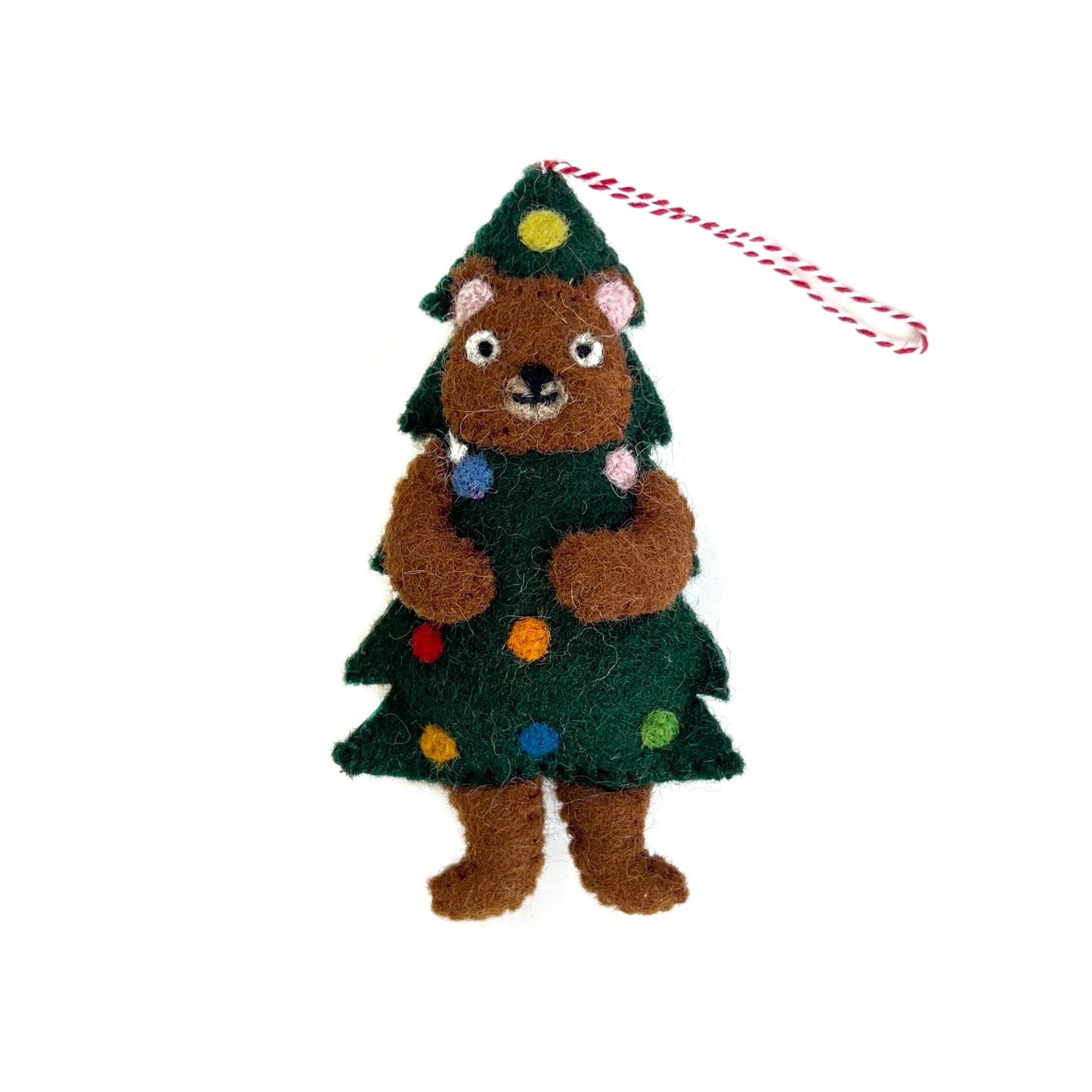 Bear in Christmas Tree