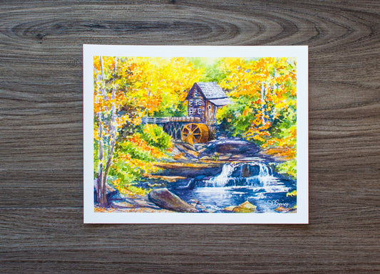 Babcock State Park, WV Print: 10" x 8"