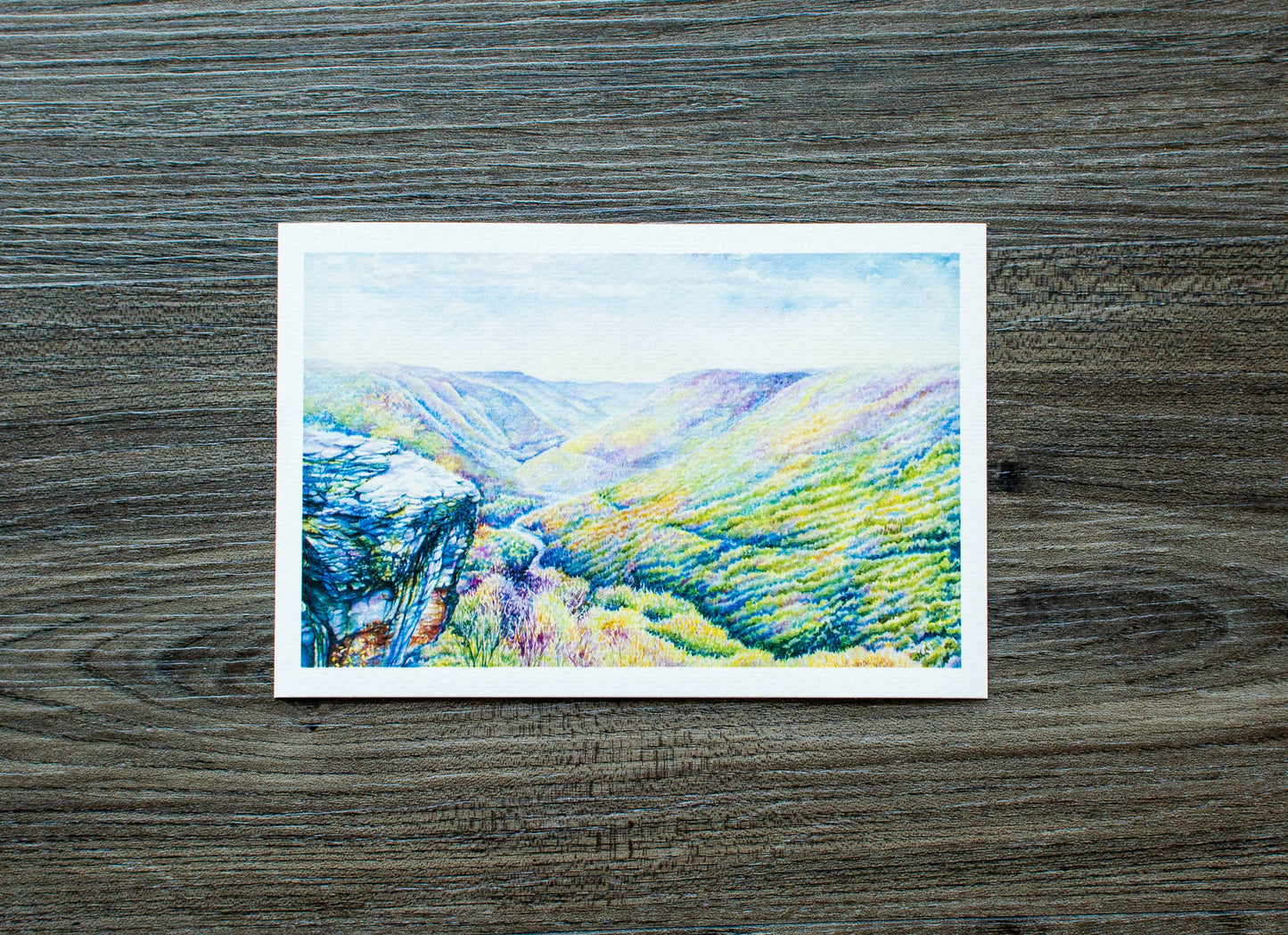 Lindy Point, WV Print: 10" x 8"
