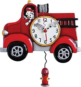 Big Red Pendulum Clock