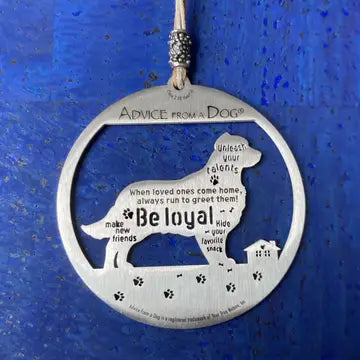 Advice from a Dog Ornament