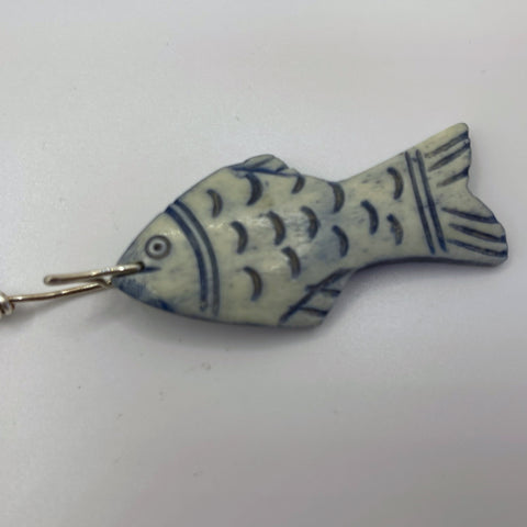 Fish on a Hook Necklace