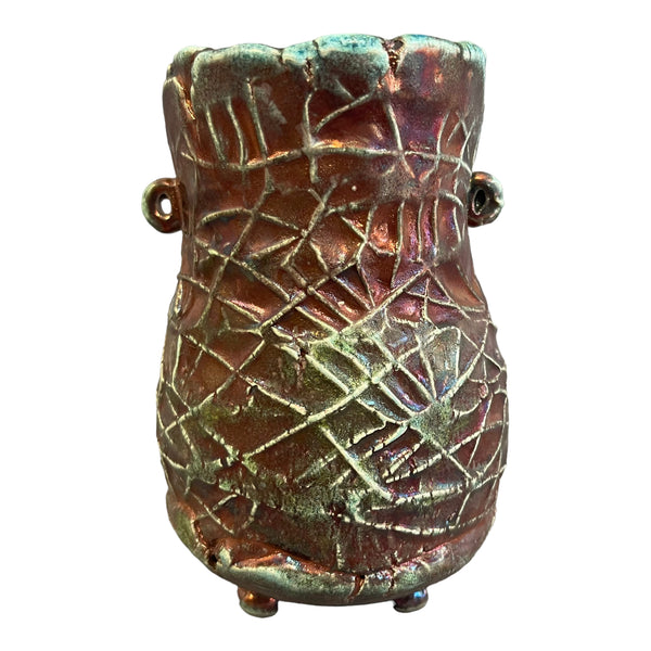 Raku Cup Vase