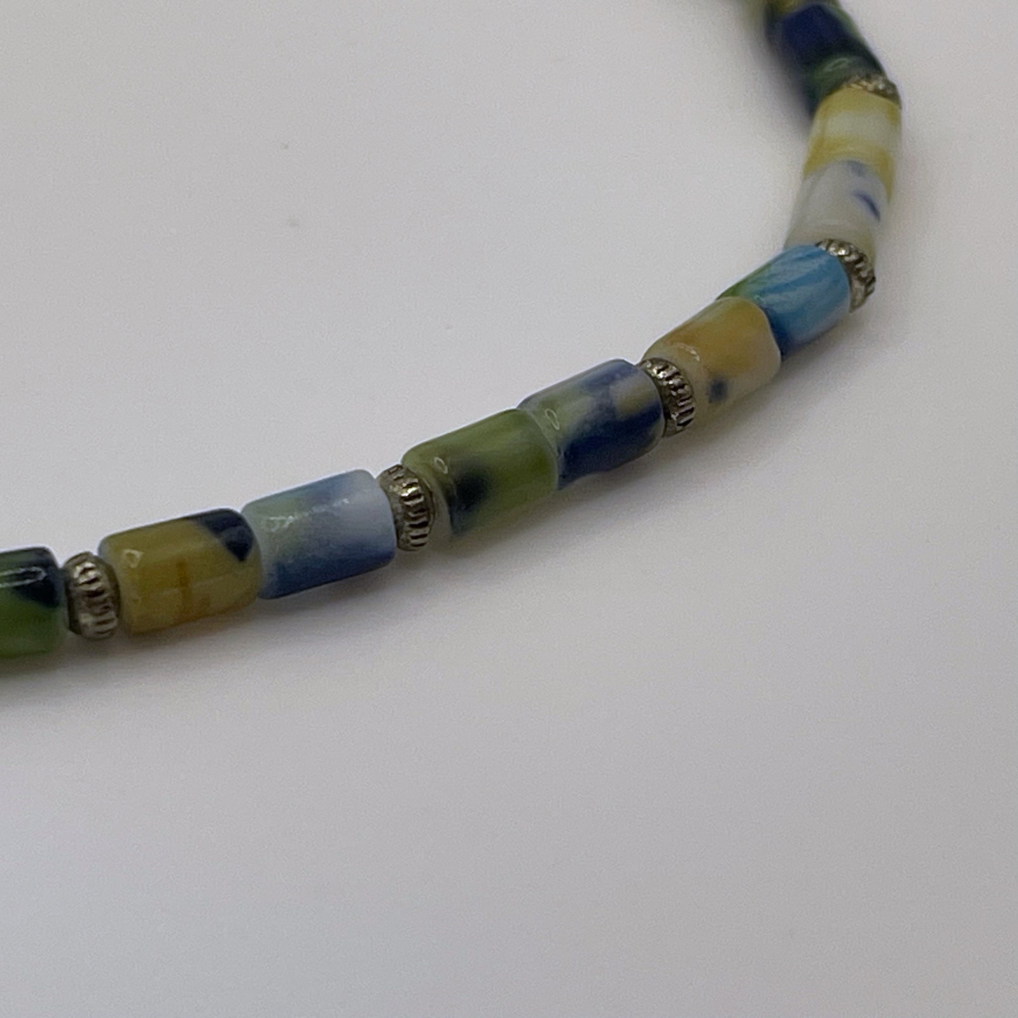 Multi Blues Necklace