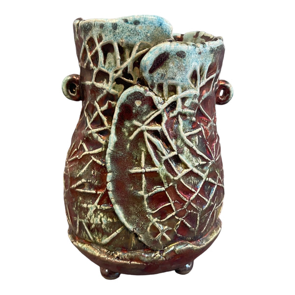 Raku Cup Vase