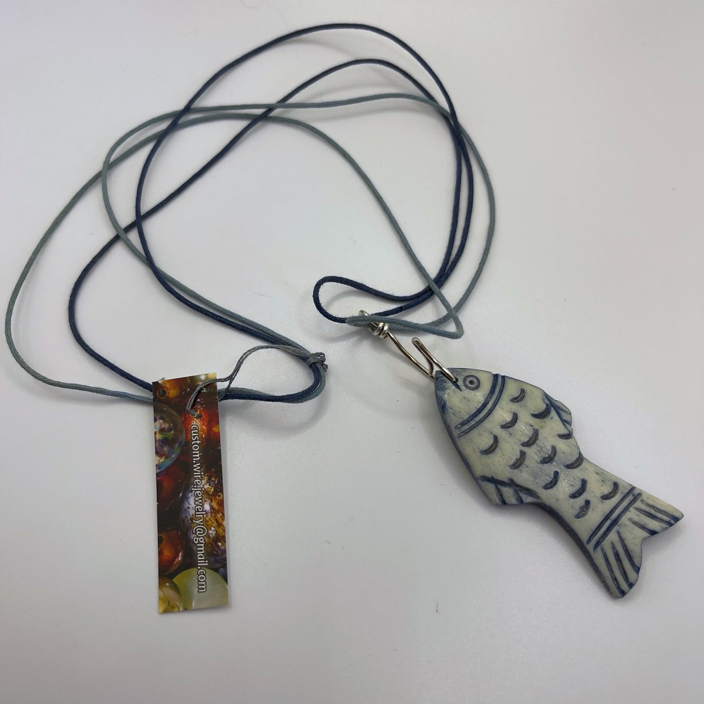 Fish on a Hook Necklace