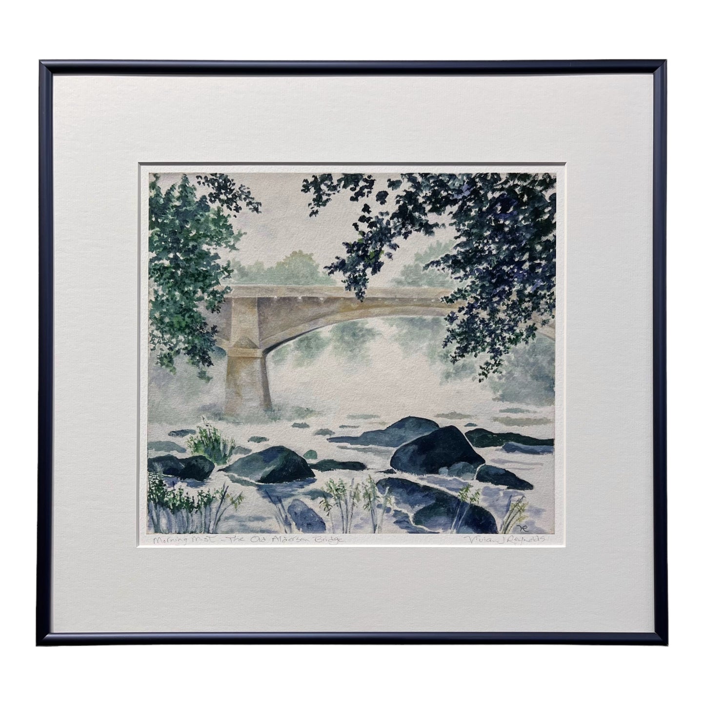 Morning Mist-Alderson Bridge