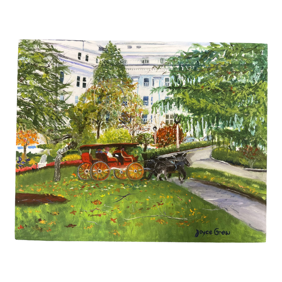 Print of Greenbrier Carriage