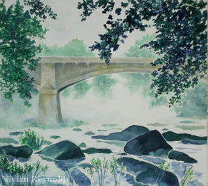 Morning Mist-Alderson Bridge