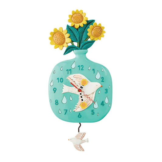 Peace and Sunshine Pendulum Clock