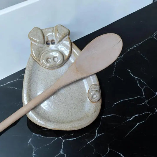 Petunia the Pig Spoon Rest