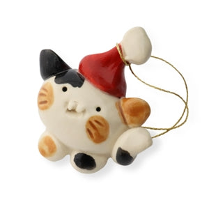 Santa Cat Ornament